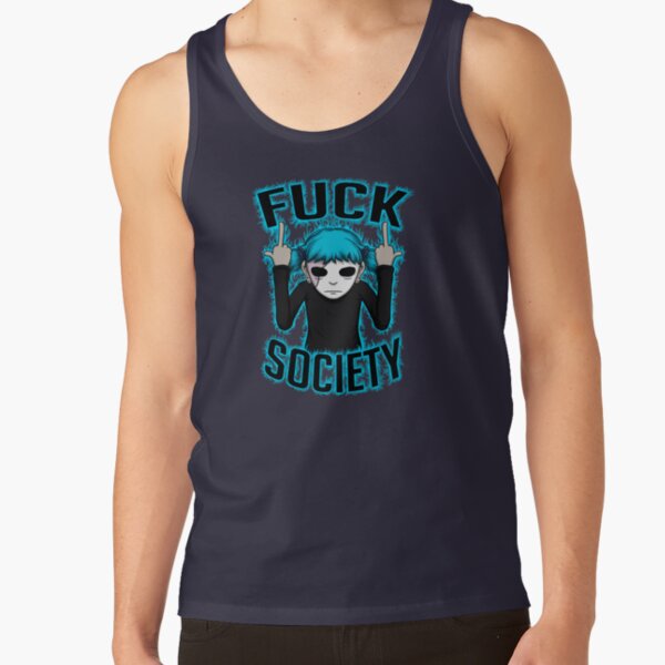 Fuck Society Tank Top - Image 4
