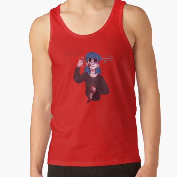 A Smoothie Sally Face Fanart Tank Top - Image 2