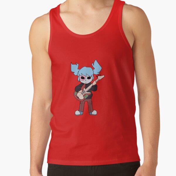 Sally Face Guitar Design Tank Top - Image 6