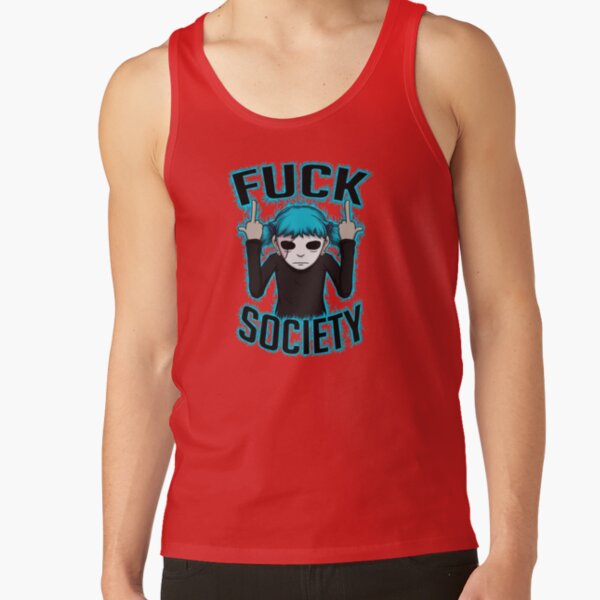 Fuck Society Tank Top - Image 2