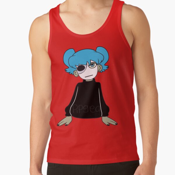 Sally Face Girl Tank Top - Image 2