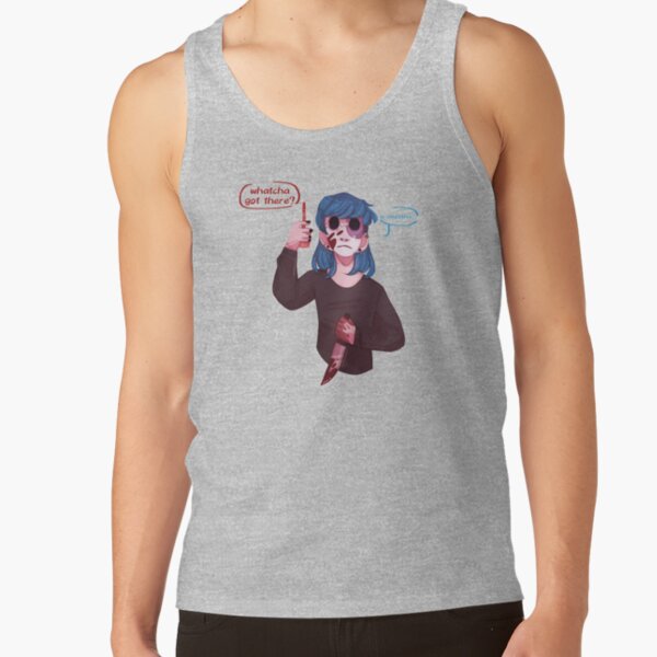 A Smoothie Sally Face Fanart Tank Top - Image 4