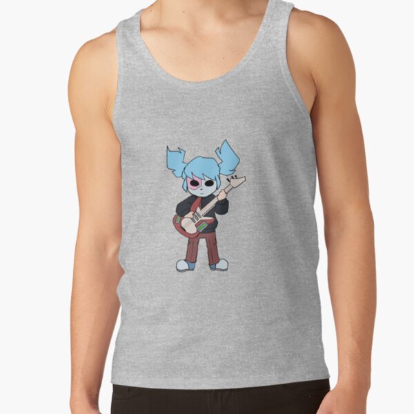 Sally Face Guitar Design Tank Top - Image 4