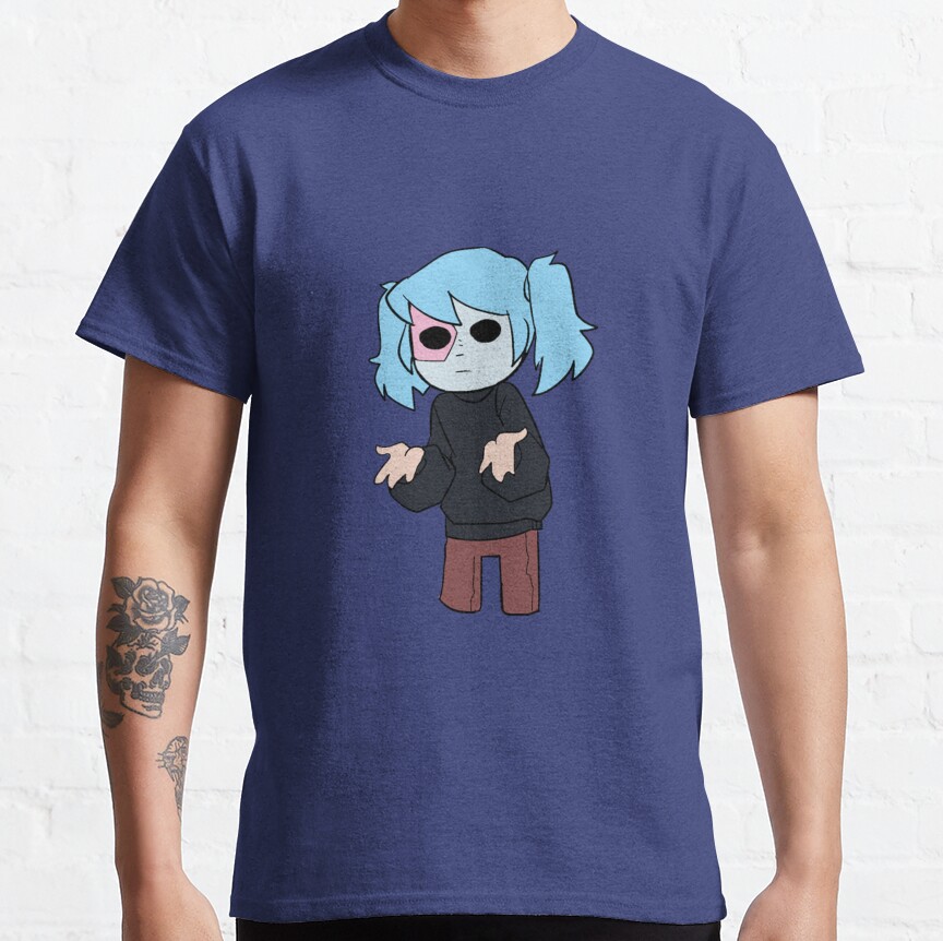 Sally Face Design T-Shirt - Image 7