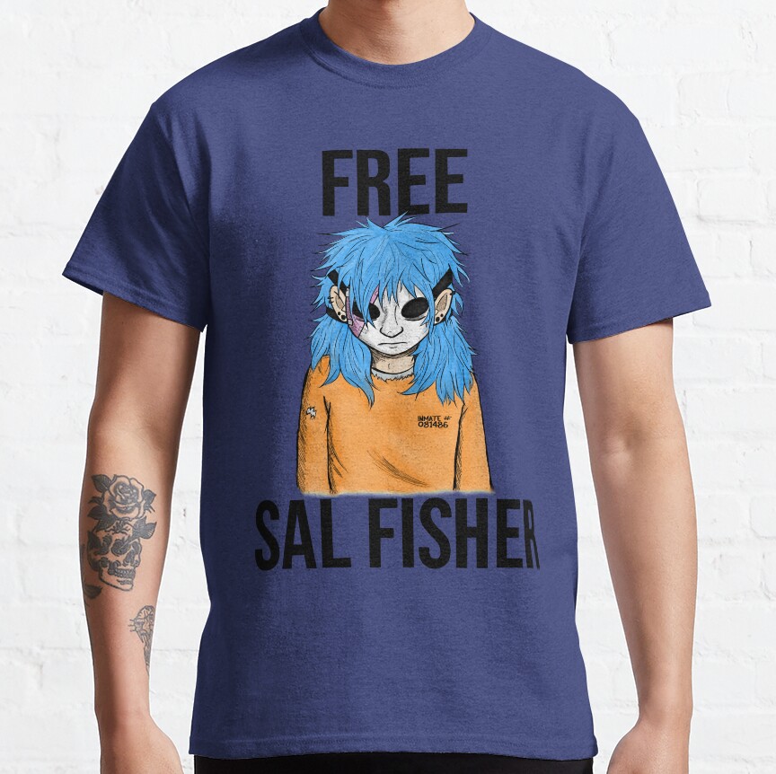 Free Sal Fisher T-Shirt - Image 4