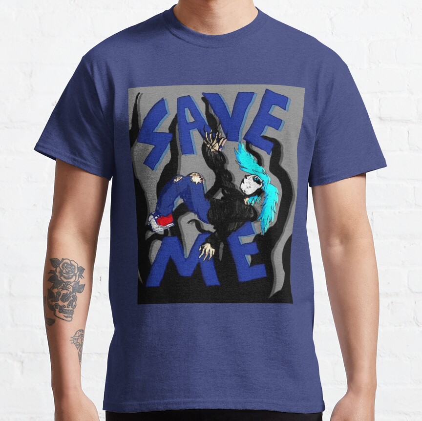 Sally Face Save Me T-Shirt - Image 6