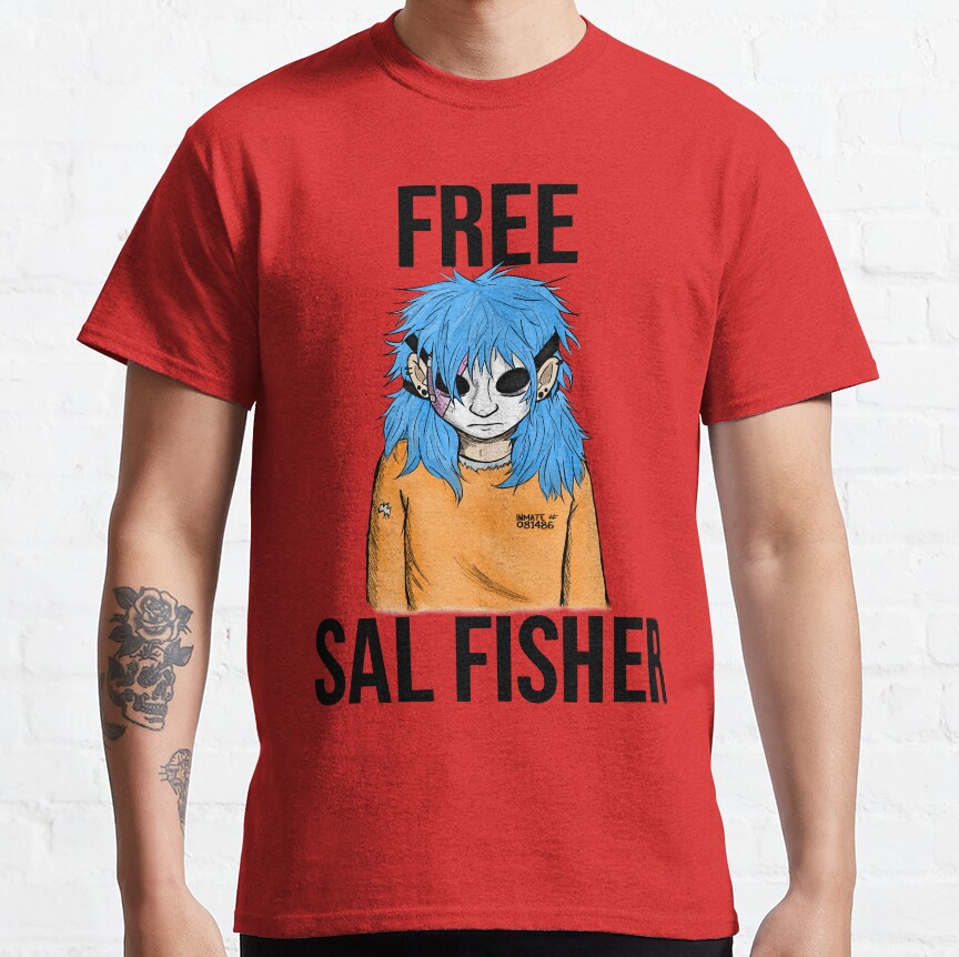 Free Sal Fisher T-Shirt - Image 6