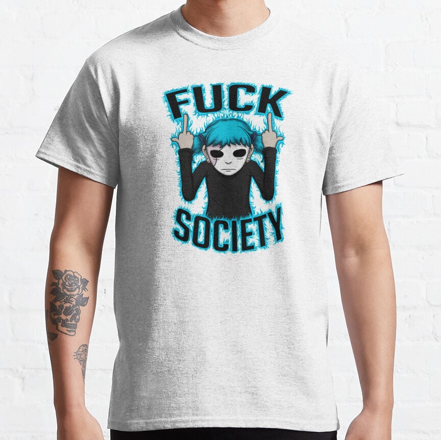 Fuck Society T-Shirt - Image 7