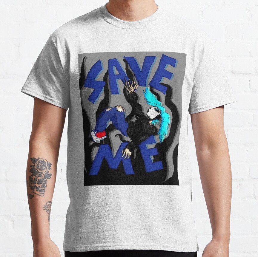 Sally Face Save Me T-Shirt - Image 8