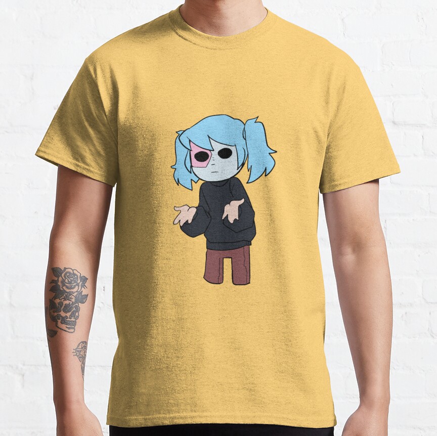 Sally Face Design T-Shirt - Image 4