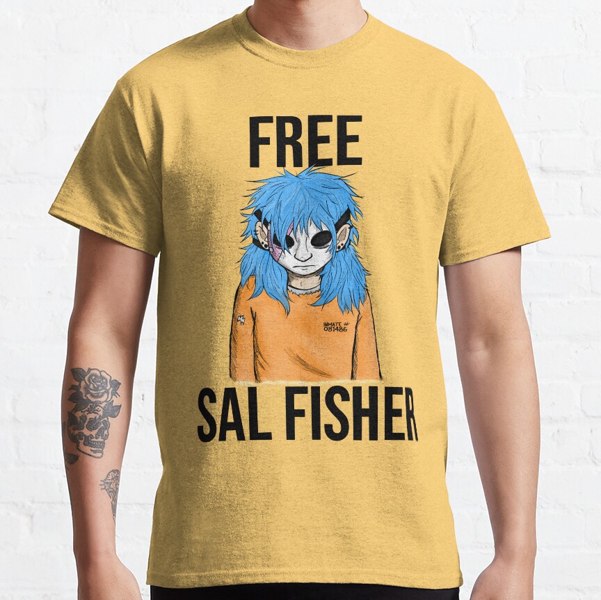 Free Sal Fisher T-Shirt - Image 7