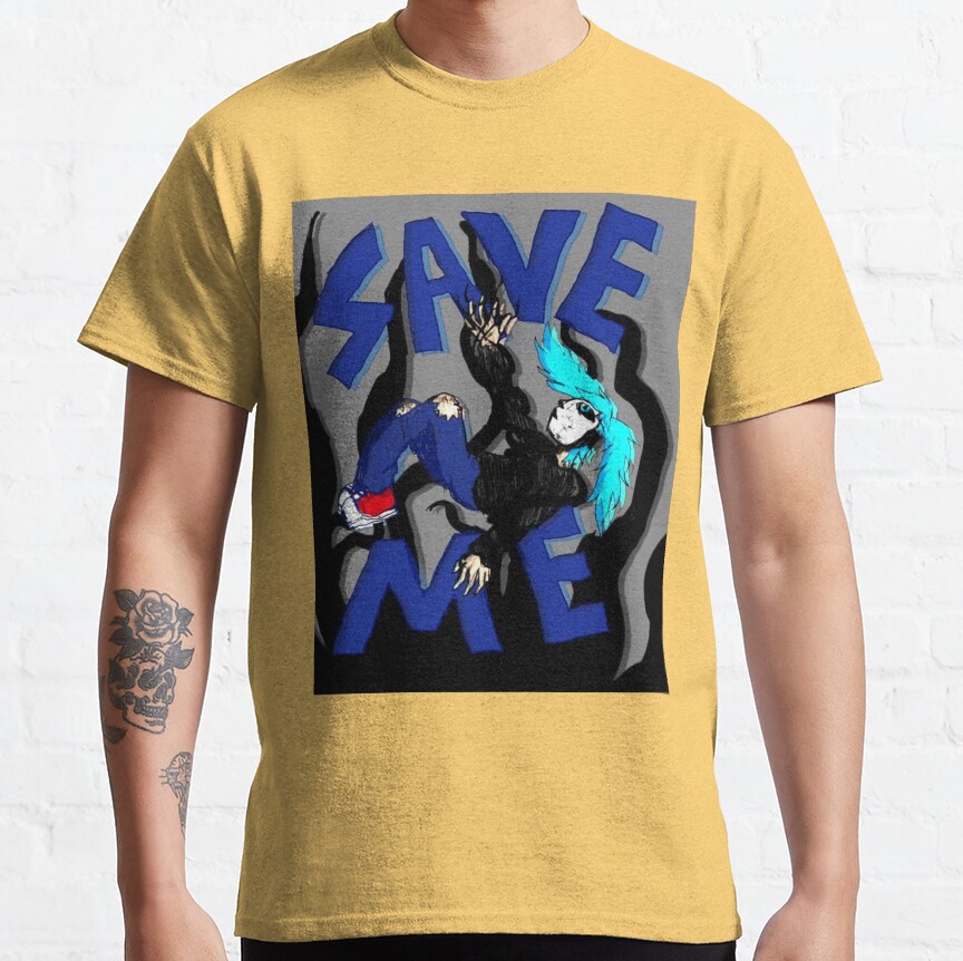 Sally Face Save Me T-Shirt - Image 5
