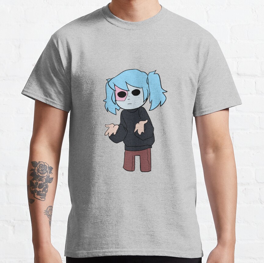 Sally Face Design T-Shirt - Image 2