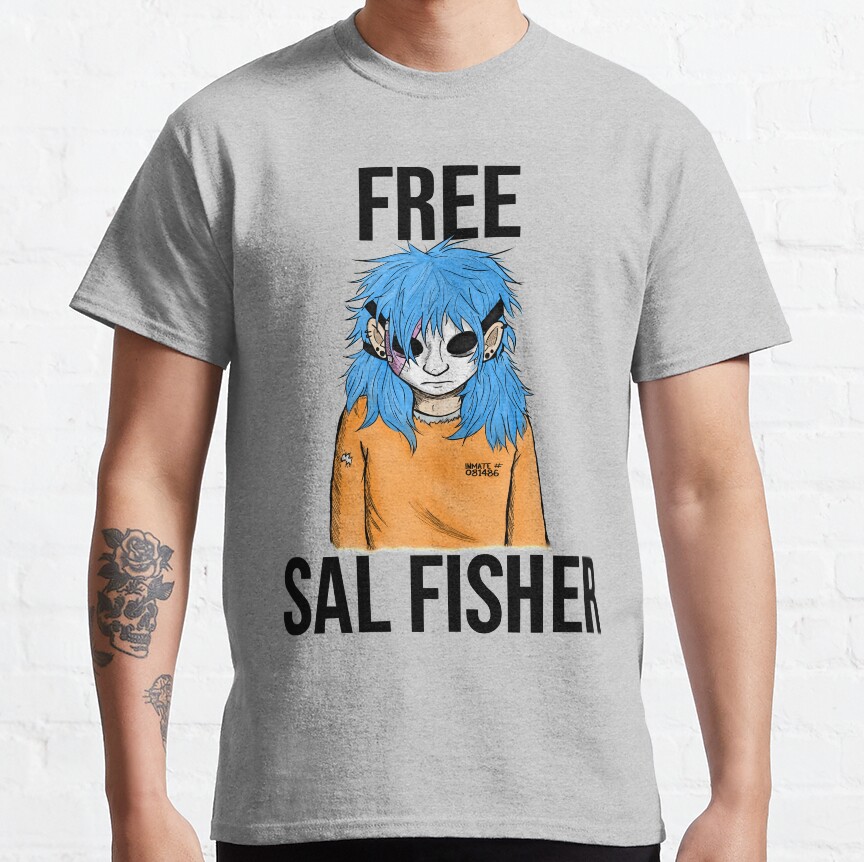 Free Sal Fisher T-Shirt - Image 2