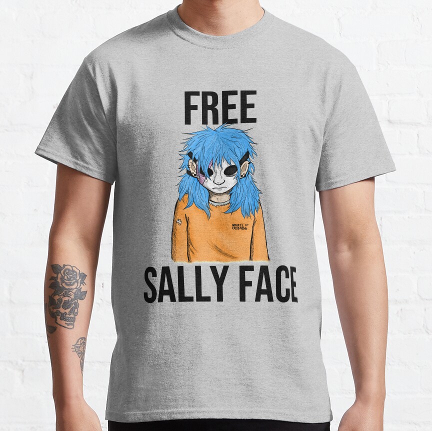 Free Sally Face T-Shirt - Image 5