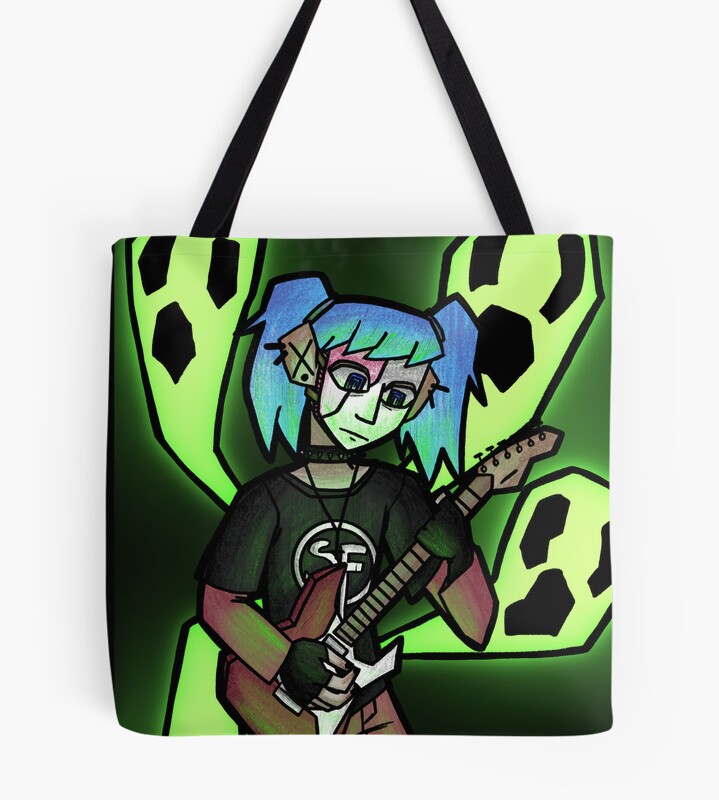 Retro Sally Face Tote Bag