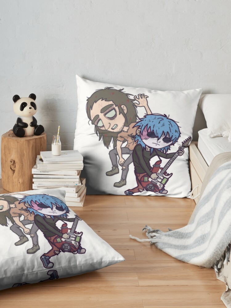 Blue Sally Throw Pillow - Image 2