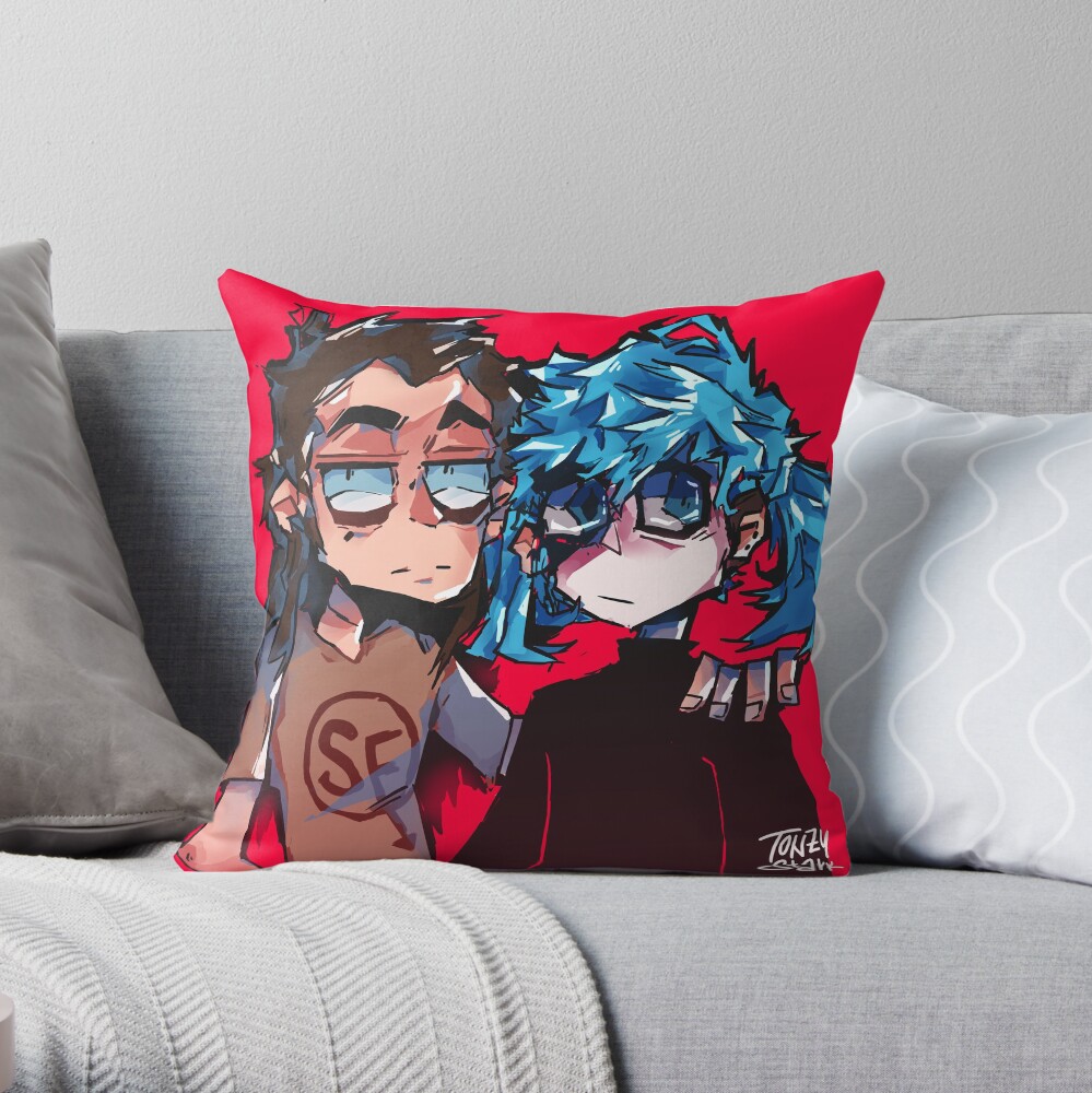 Best Sally Face Throw Pillow