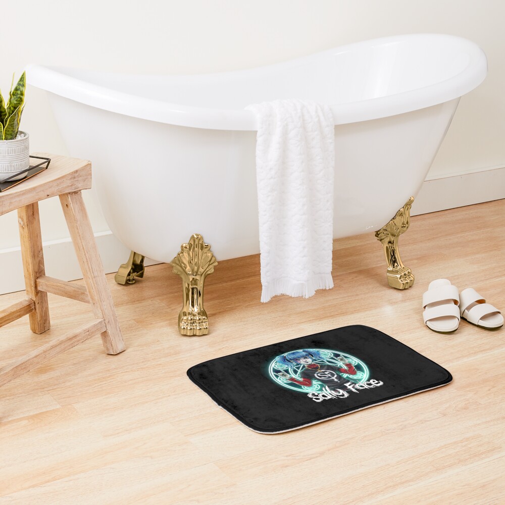 Sally Circle Design Bath Mat - Image 2