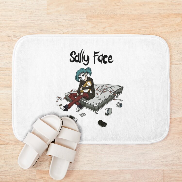 Retro Sally Face Bath Mat - Image 3