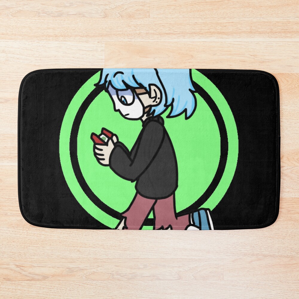 Sally Face Looking For Spooks Bath Mat