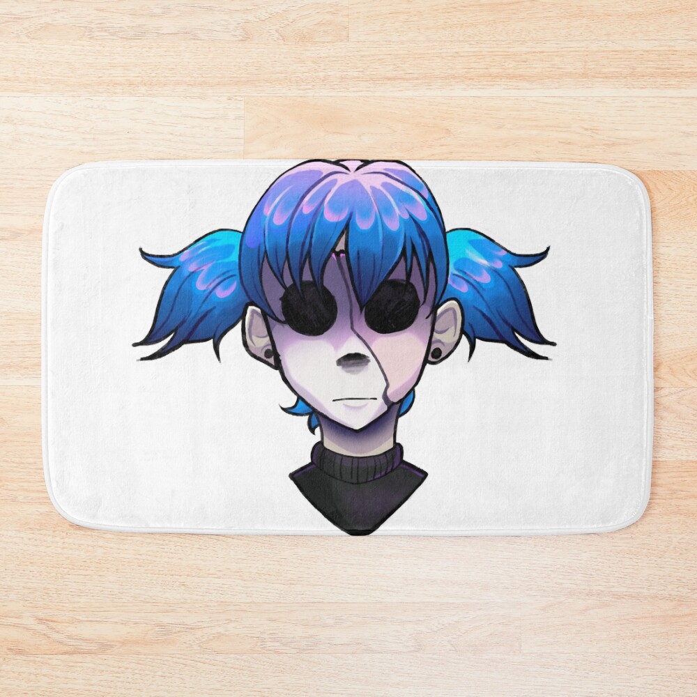 Hot Sally Face Game Bath Mat